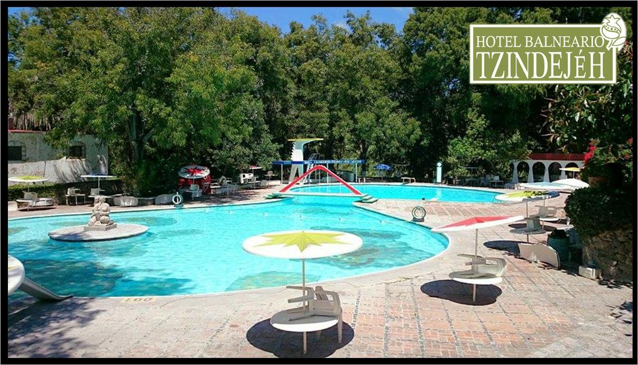 Hotel Balneario Tzindejeh Tasquillo ภายนอก รูปภาพ